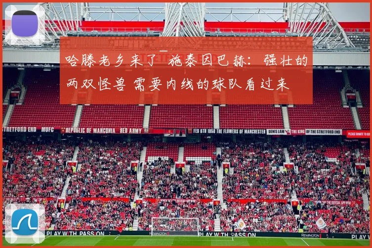 哈滕老乡来了~施泰因巴赫：强壮的两双怪兽 需要内线的球队看过来